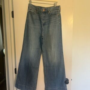 NWT J Crew women’s wide leg trouser jeans